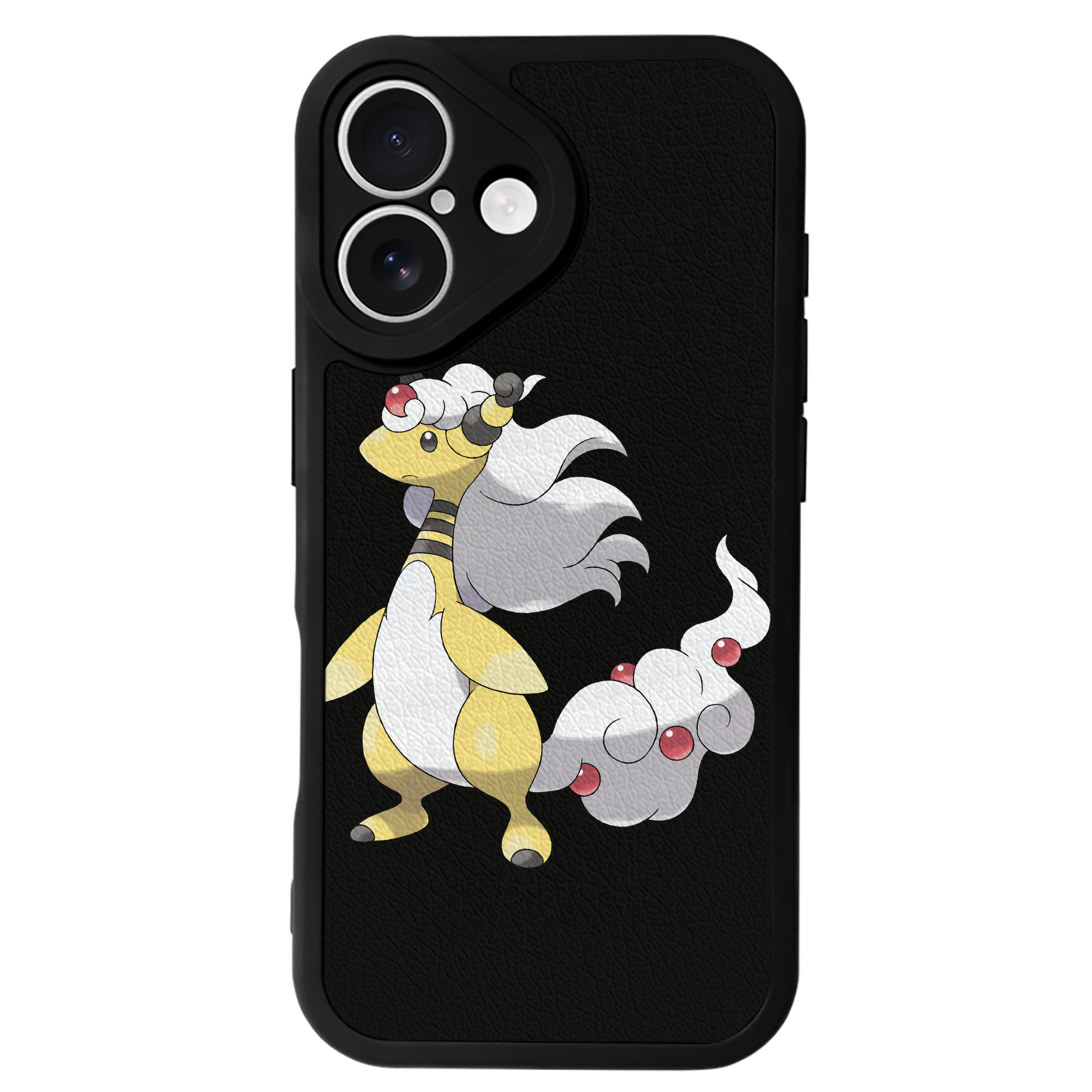 （画像用） ポケットモンスター Pokémon 【iPhone 16シリーズ対応】シリコンスマホケース（レザー調） 材質：シリコン